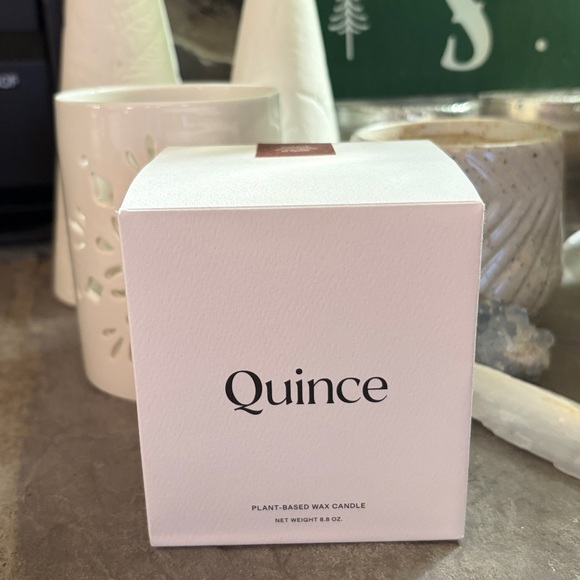 New Quince Spiced Noël Candle Red Glass Jar Boxed Holiday citrus spice pine Noel - Picture 5 of 10